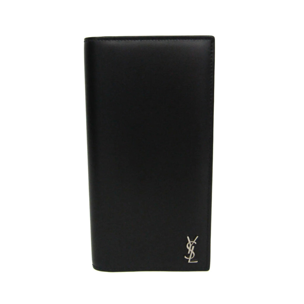 Yves Saint Laurent Tiny Cassandra 607746 Men,Women Leather Long Wallet (bi-fo...